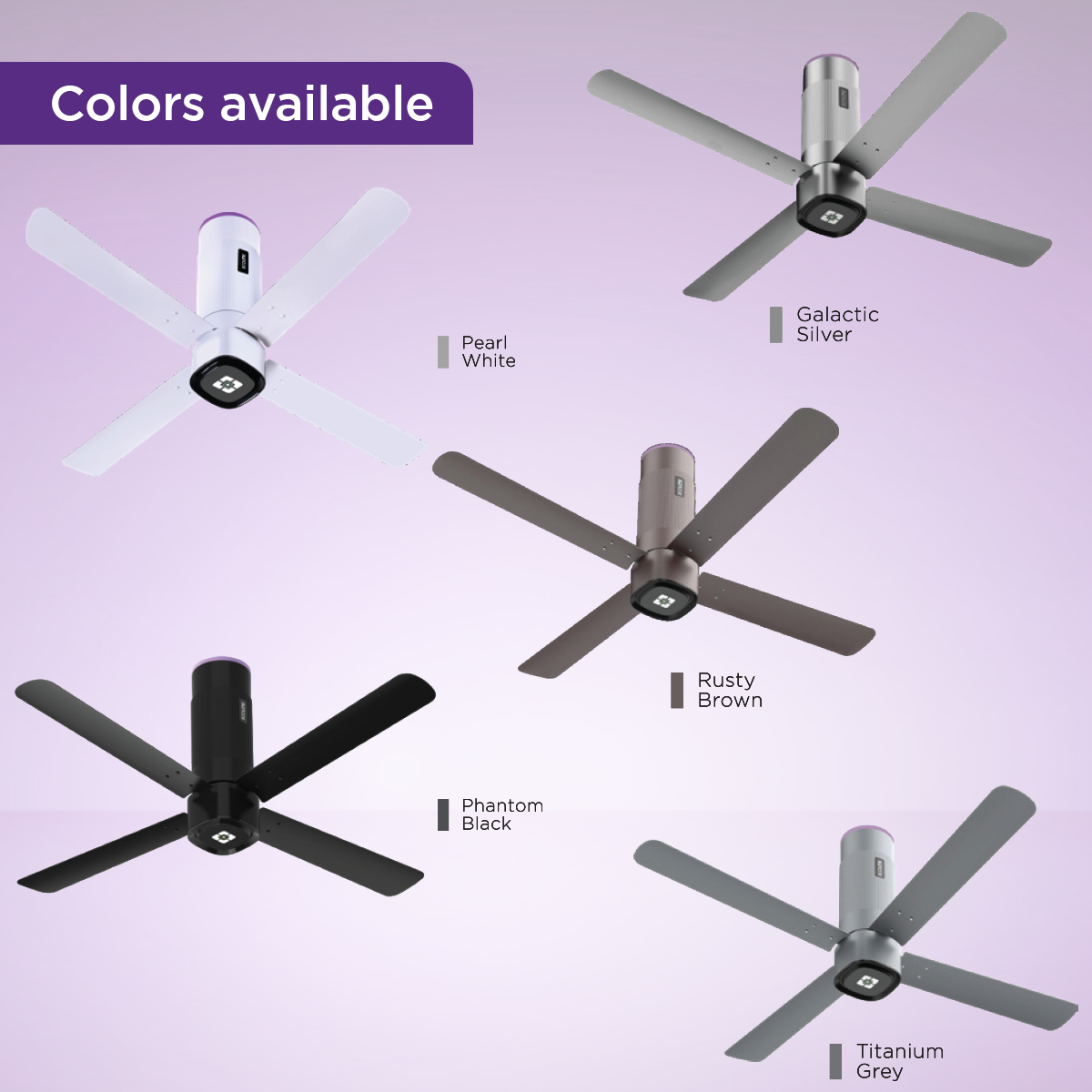 EcoLink AiroQuad BLDC Ceiling Fan