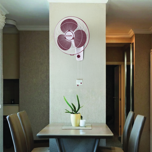 EcoLink Cruiser Neo Wall Fan (Maroon)