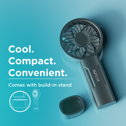 EcoLink Plus One Compact Portable Handheld Fan