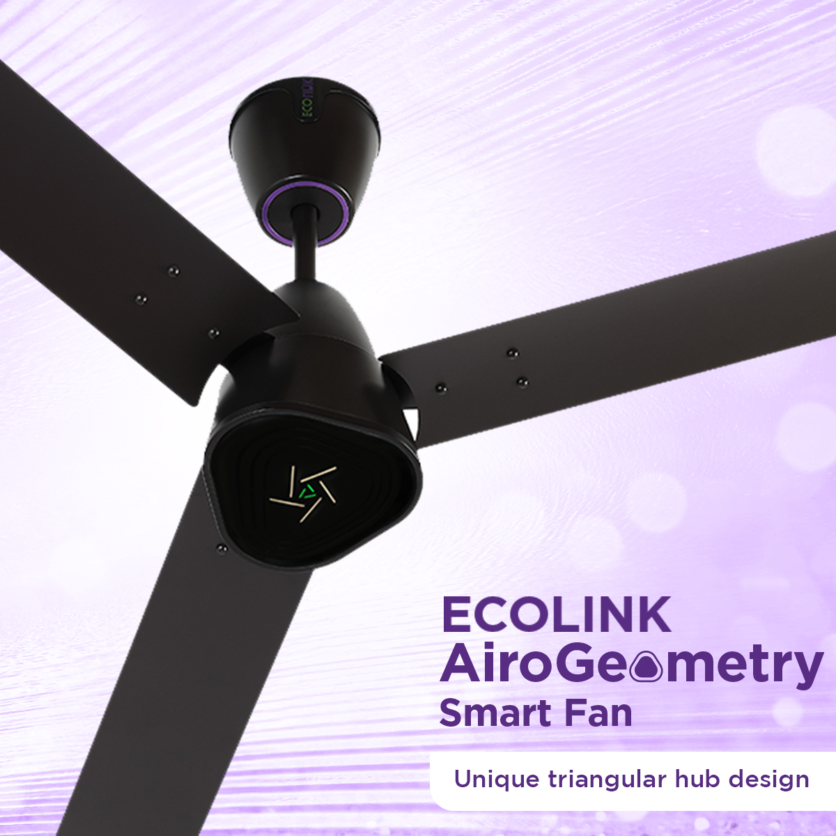 EcoLink AiroGeometry Smart Ceiling Fan