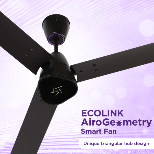 EcoLink AiroGeometry Smart Ceiling Fan