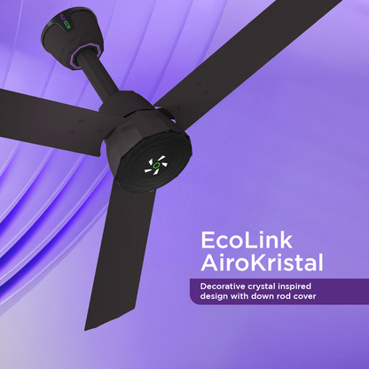 EcoLink AiroKristal BLDC Ceiling Fan