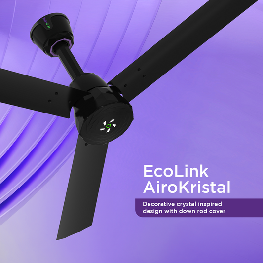 EcoLink AiroKristal Ceiling Fan
