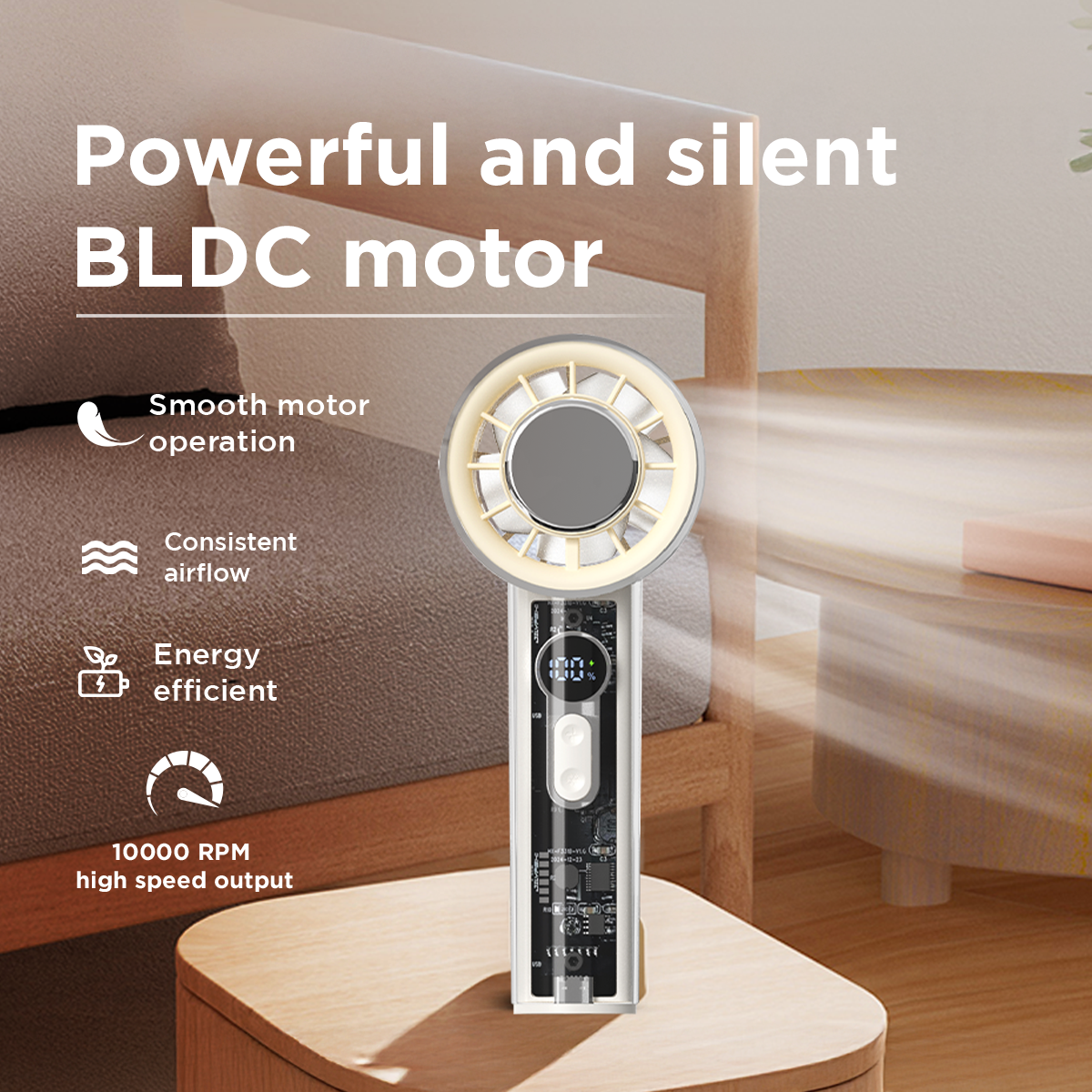 EcoLink Pocket Pal Fan with Arctic Chill