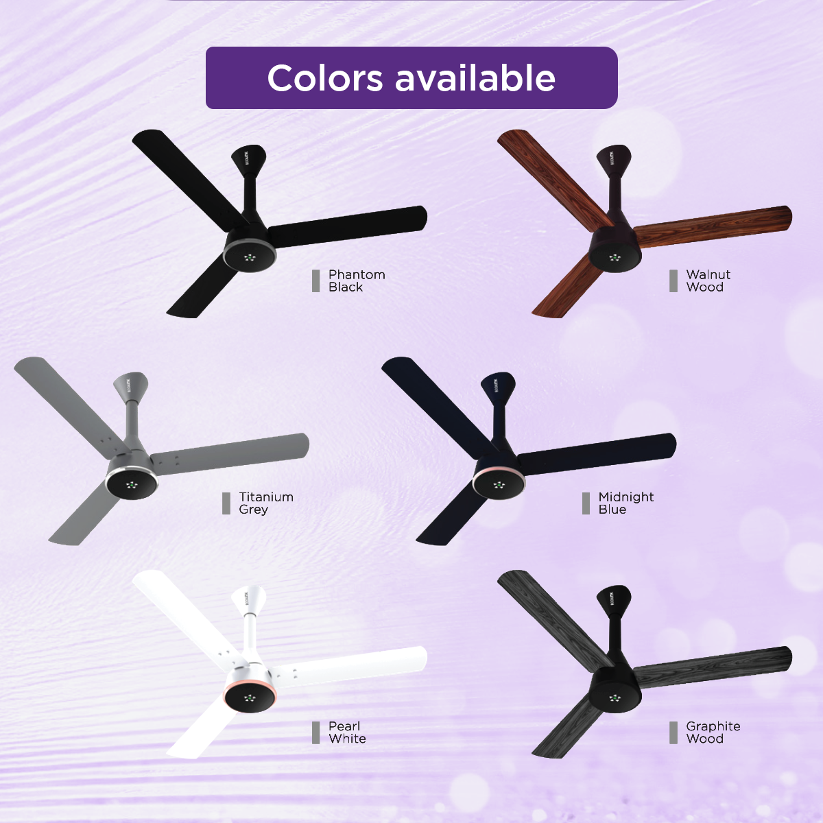 Ecolink AiroTrio BLDC Ceiling Fan