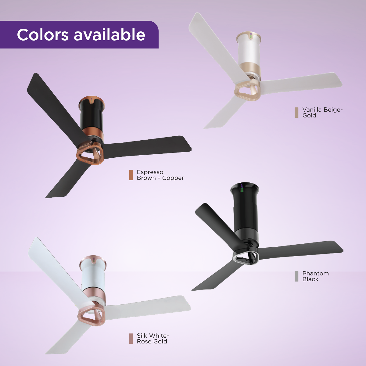 EcoLink AiroElevate BLDC Ceiling Fan