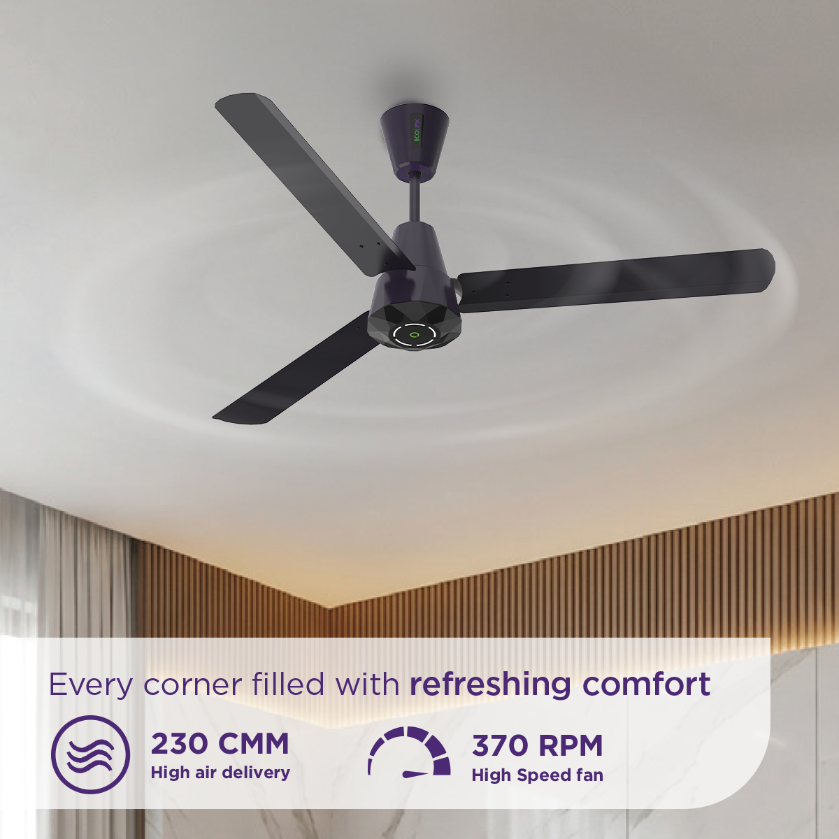 EcoLink AiroJewel BLDC Ceiling Fan