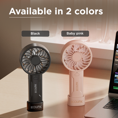 EcoLink Plus One Compact Portable Handheld Fan