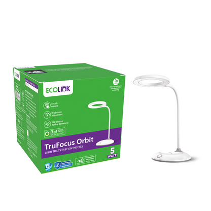 EcoLink TruFocus Orbit Desk Light