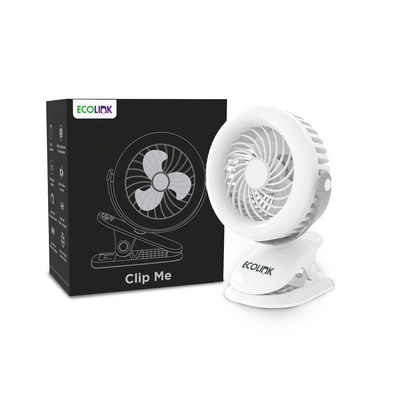 EcoLink Clip Me with Clip Mount Personal Fan