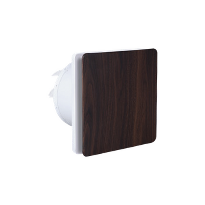 EcoLink Turbo Axial LUXE Exhaust Fan (Walnut Wood)
