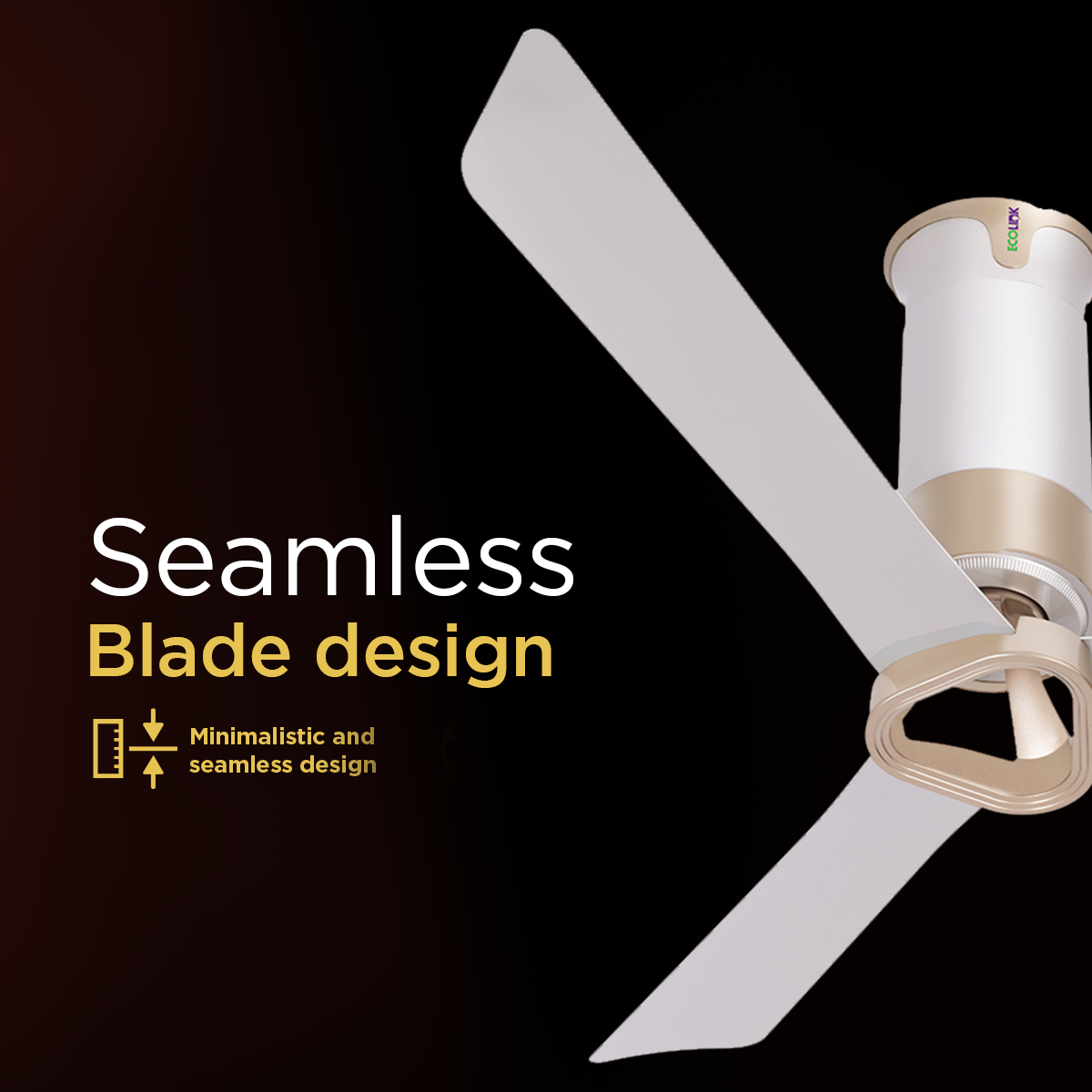 EcoLink AiroElevate Smart Ceiling Fan