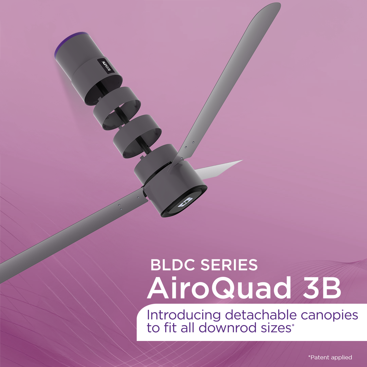 EcoLink AiroQuad 3B BLDC Ceiling Fan