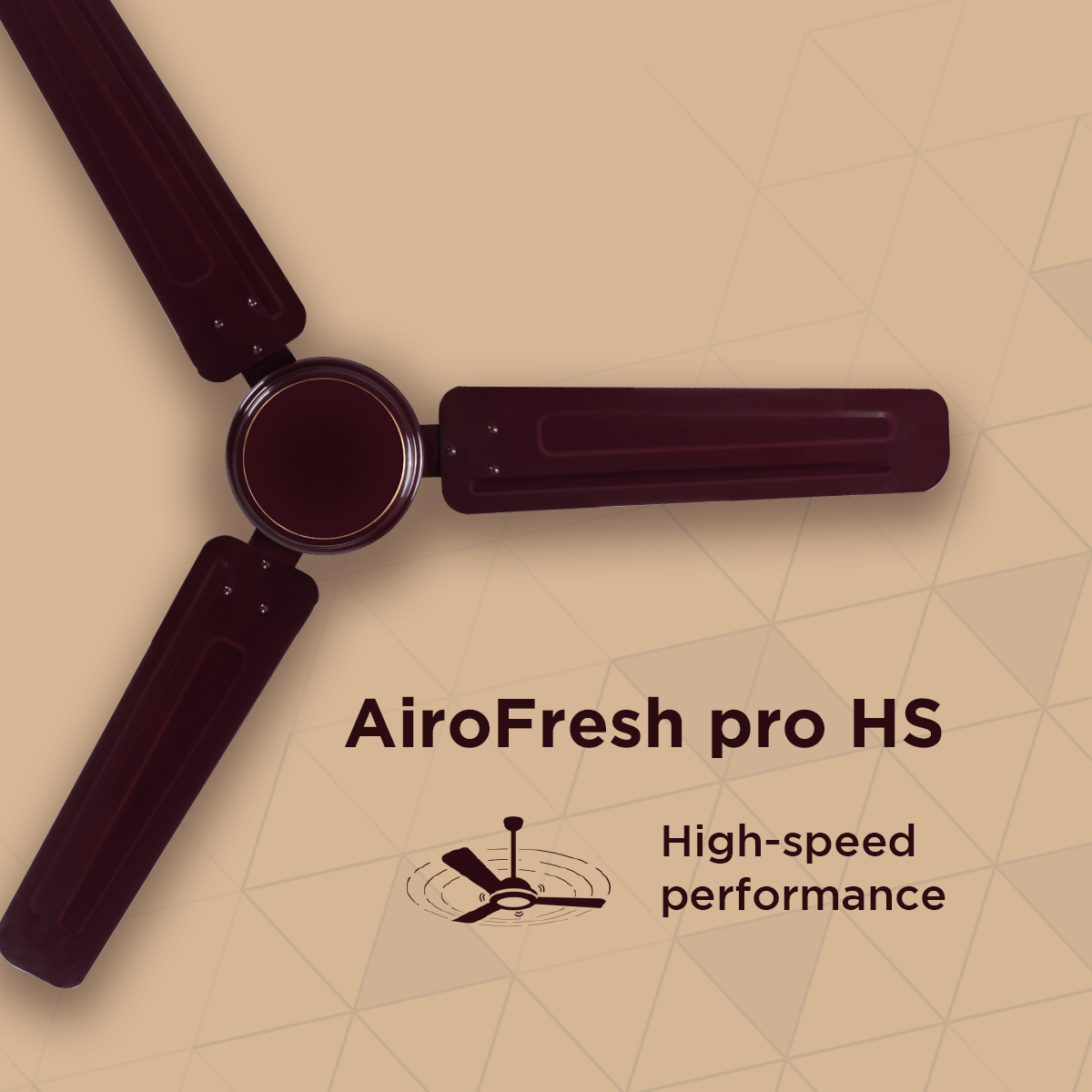 EcoLink AiroFresh Pro High Speed Ceiling Fan