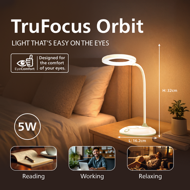 EcoLink TruFocus Orbit Desk Light