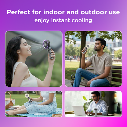 EcoLink Pocket Pal Fan with Arctic Chill