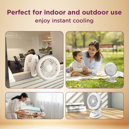 EcoLink Clip Me with Clip Mount Personal Fan