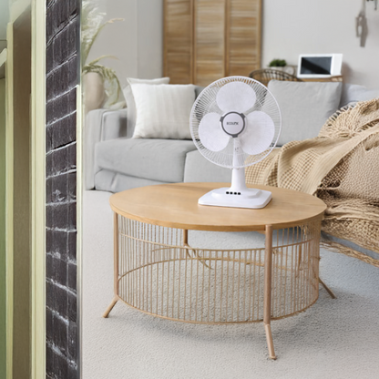EcoLink Cruiser Neo Table Fan (White)