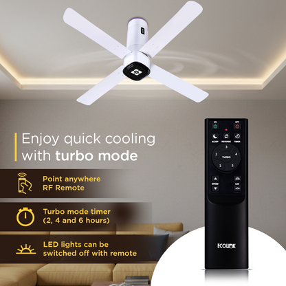 EcoLink AiroQuad Smart Ceiling Fan