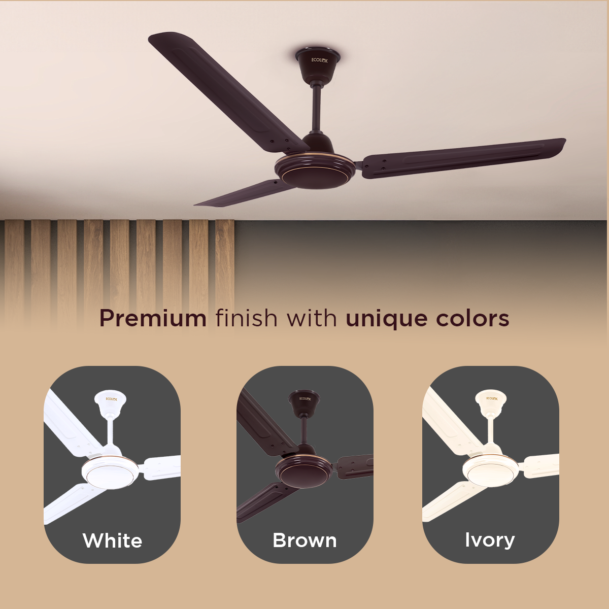 EcoLink AiroFresh Pro High Speed Ceiling Fan