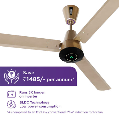 EcoLink AiroJewel BLDC Smart Ceiling Fan