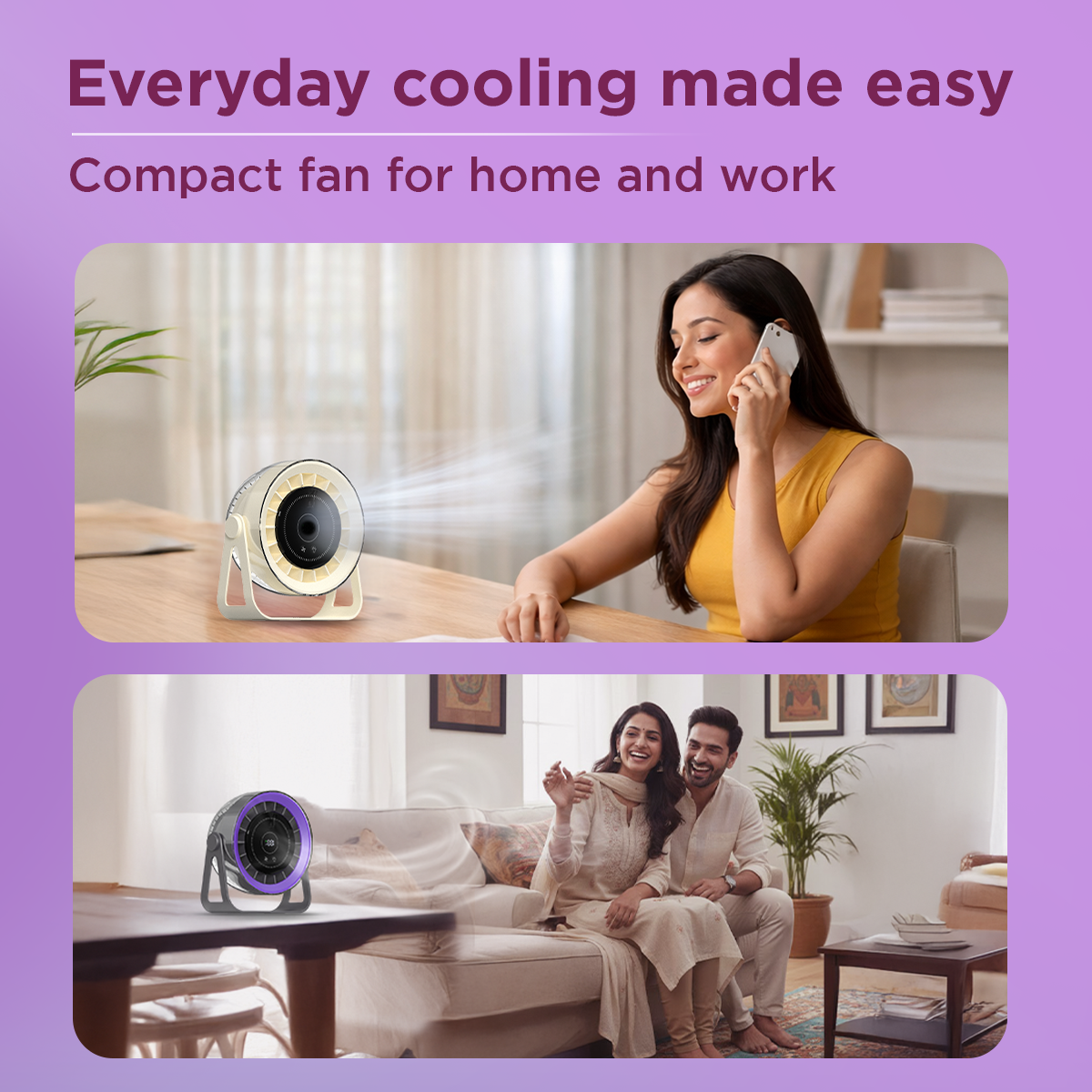 EcoLink Desk Dude BLDC Personal Fan