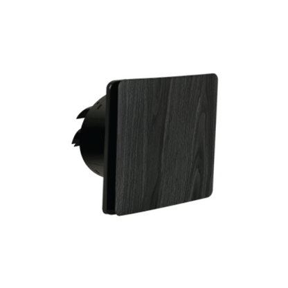 EcoLink Turbo Axial LUXE Exhaust Fan (Graphite Wood)