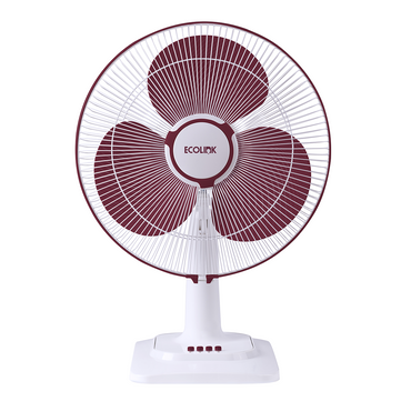 EcoLink Cruiser Neo Table Fan (Maroon)