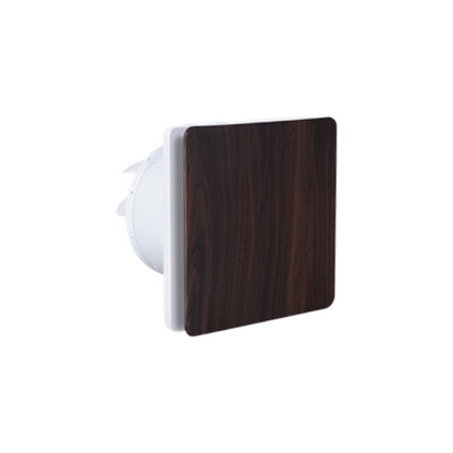EcoLink Turbo Axial LUXE Exhaust Fan (Walnut Wood)