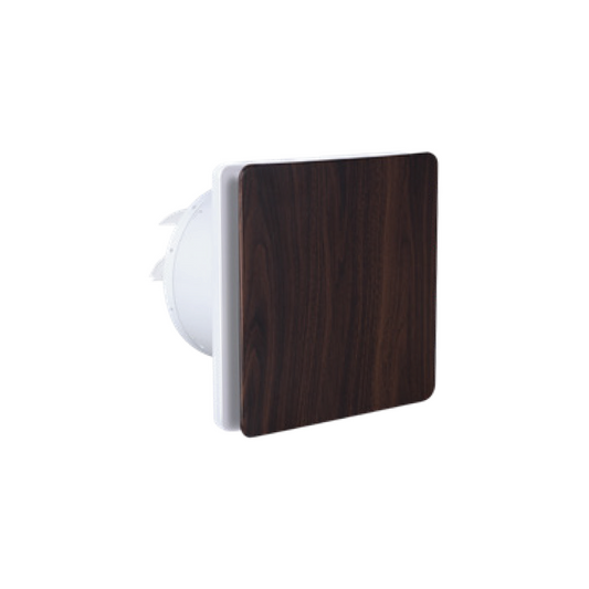 EcoLink Turbo Axial LUXE Exhaust Fan (Walnut Wood)