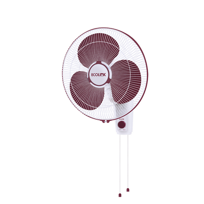 EcoLink Cruiser Neo Wall Fan (Maroon)