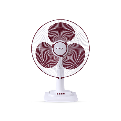 EcoLink Cruiser Neo Table Fan (Maroon)